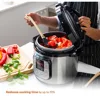 Electric Pressure Cooker 10 in 1 Multifunctional, Slow Cooker, Rice Maker, Programmable with 18 Cooking Presets, Non-Stick, 6 Qt 3