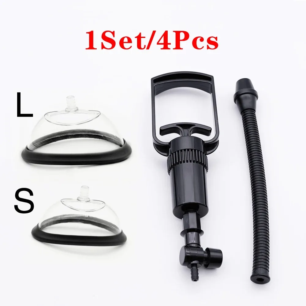 Manual Vagina Pump Female Breast Massager Pussy Pump Breast Sucking Massager Vaginal Clitoral Suction Cup Women Adult Sex Toys