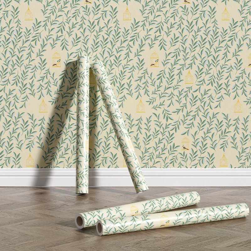 

Furniture Refurbished Stickers Wallpaper Self-Adhesive Pastoral Style Old Cabinet Renovation Room Decoration