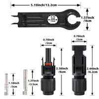 XIONGISOLAR DC Solar Connector 1000V30A Photovoltaic PV Panel Stecker Connectors Kit for PV/MC Cable 2.5/4/6mm2 Wholesale - Image 4