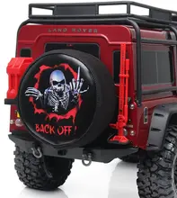 

INJORA 1/10 Scale Skeleton Spare Tires COVER CAR for RC Crawler TRX-4