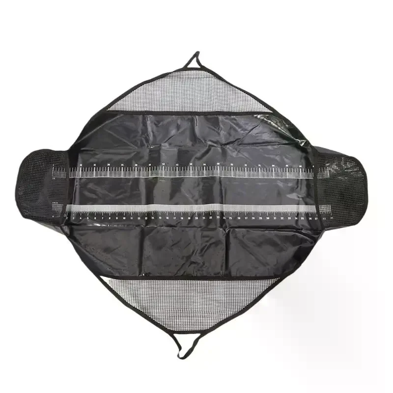 Sangle de pesée pliable pour poissons avec échelle numérique et tapis de protection - Matériel pêche