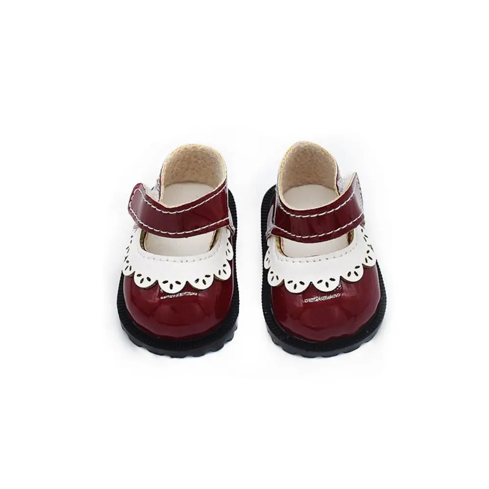 Handmade Leather Doll Shoes for 15-20cm Dolls
