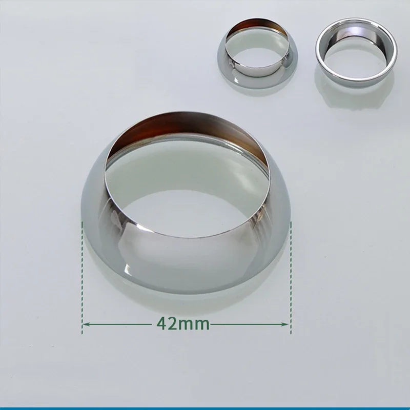35/40mm Faucet Spool Gland Shower Fixing Cap Cover Bowl Decorative Cover Kitchen Basin Faucet Replacement Accessories faucet cover
