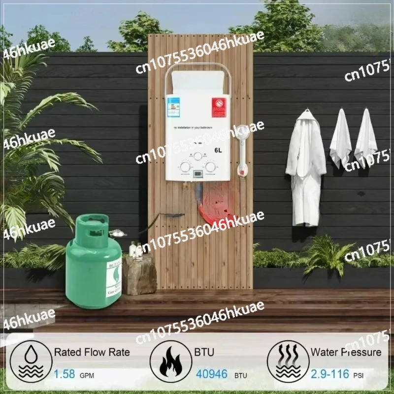 Propane LPG Gas Tankless Water Heater 3