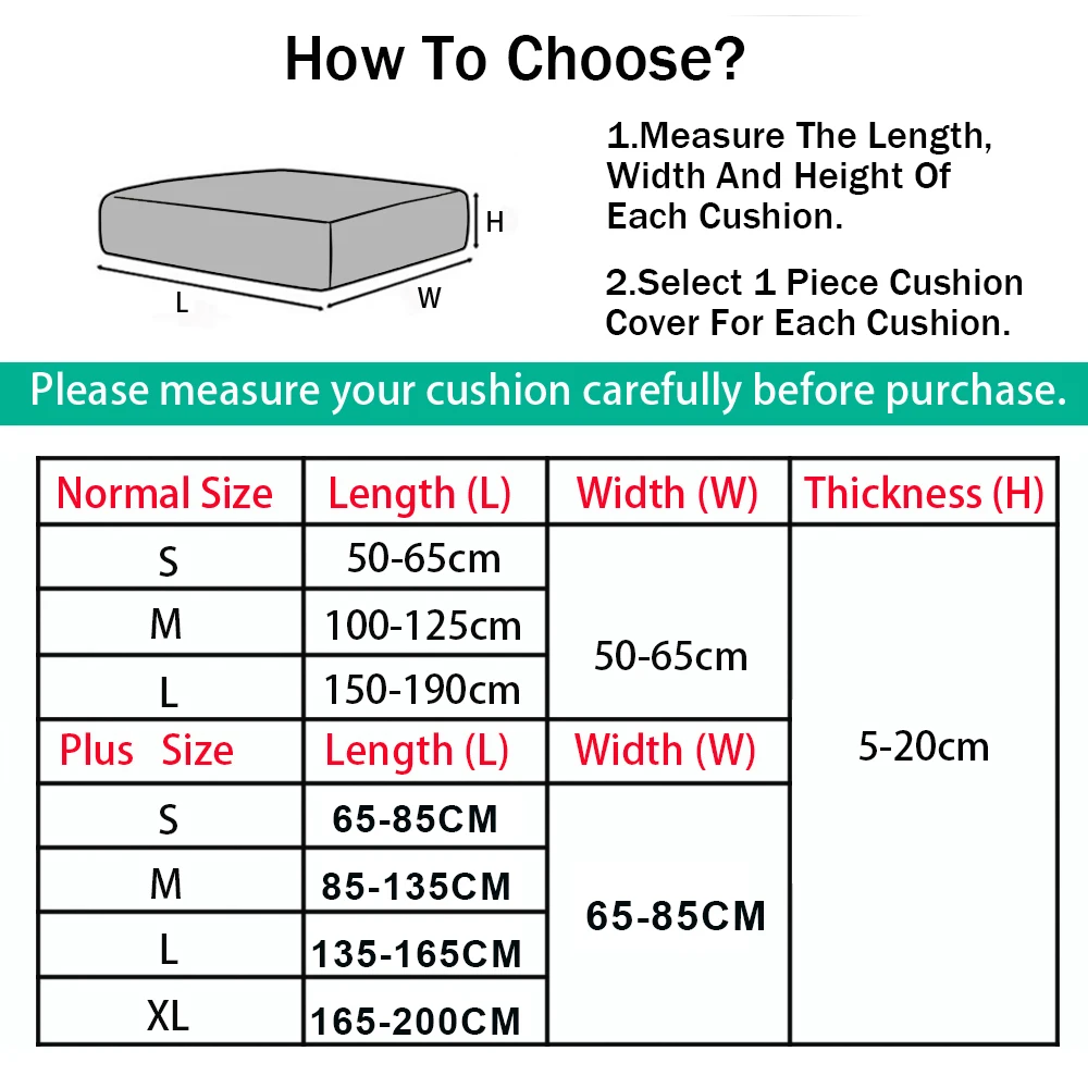Magic Sofa Cover Wear-Resistant High Stretch Couch Cushion Slipcovers Anti-Slip L Shape Sofa Covers -Resistant Sofa Protector 3