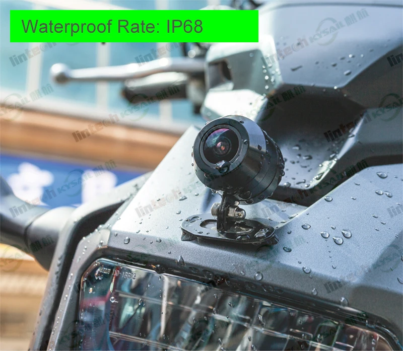 인기 판매 2.7인치 풀 HD 1080P 전후방 모토 대시캠 오토바이용 후방 카메라 DVR