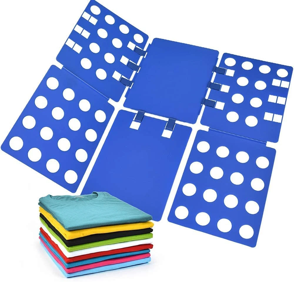 Shirt Folder Tshirt Clothes Folding Board, Durable Plastic Laundry