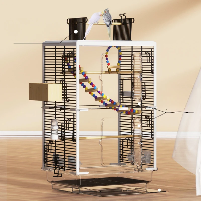 Canarios Palomas Bird Nest Feeder Passaros Rabbit Parrot Birdcage Accessori Outdoor Gabbia Per Uccelli Mobili Per Animali Domestici Cy50Bc