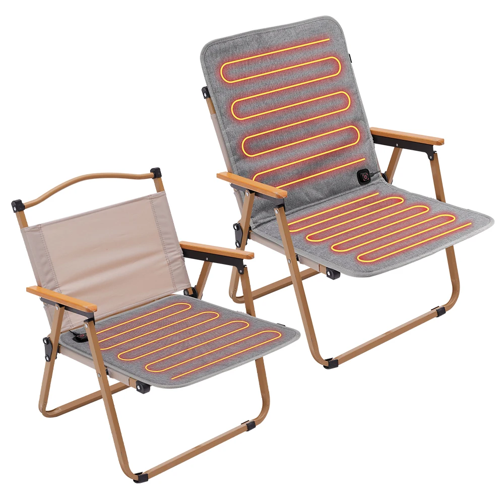 5V USB Electric Heated Sleeping Pad Cushion Cold Resistant 3-Level Temperature Control for Outdoor Camping Portable Heated Mat