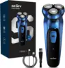 Sejoy Electric Razor for Men Rechargeable Electric Shavers Rotary Portable Travel Razor Idea Gift Beard Trimmer 1