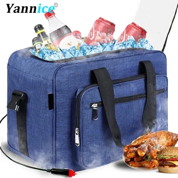 25L Portatile Pieghevole Auto Frigorifero Semiconduttore Elettricità di Raffreddamento Riscaldamento Auto Casa A Duplice Uso Picnic Camping Essentials 1