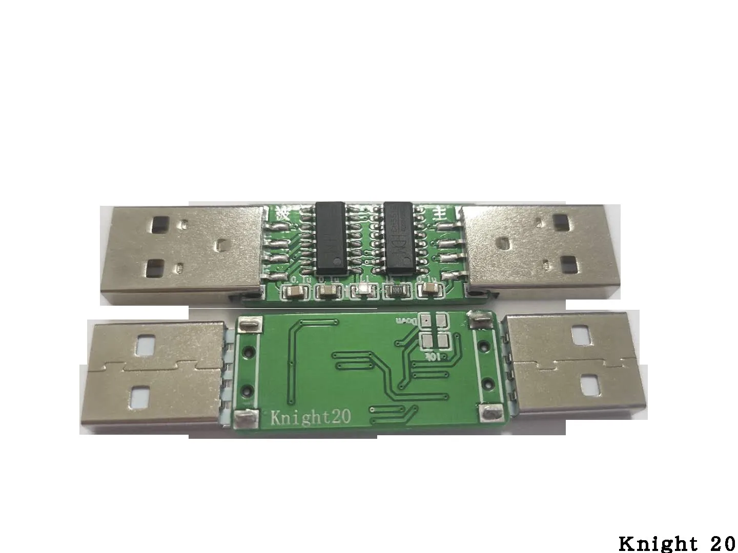 

USB Double-head Analog Full Keyboard and Mouse Module Drive-free Secondary Game Development Double-head Box