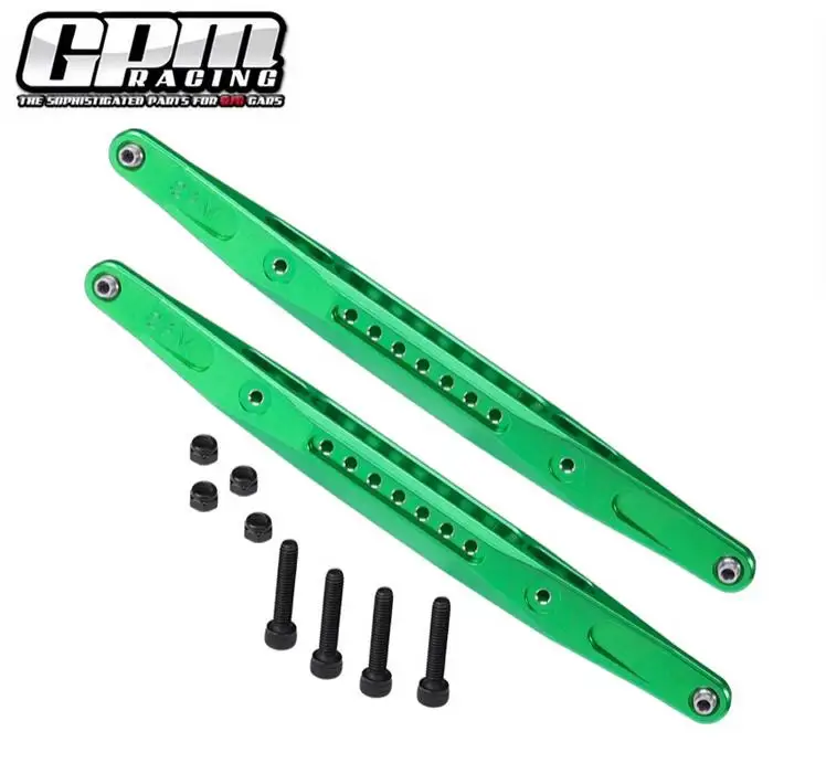 Paire De Bras De Suspension Inférieurs Avant – Aluminium Vert – Pour ARRM