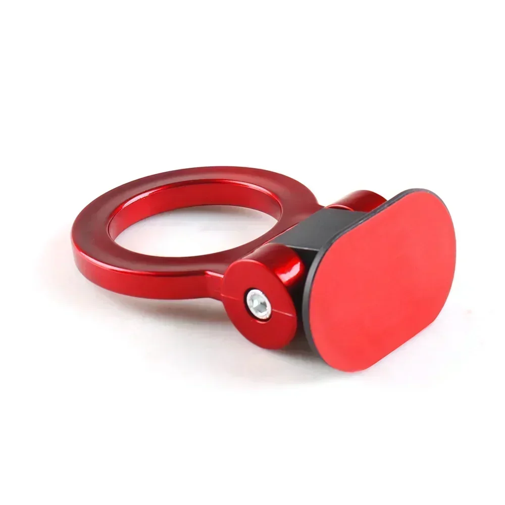 ABS Car Styling Trailer Hooks Sticker Decoration Car Auto Rear Front Trailer Simulation Racing Ring Vehicle Towing Hook