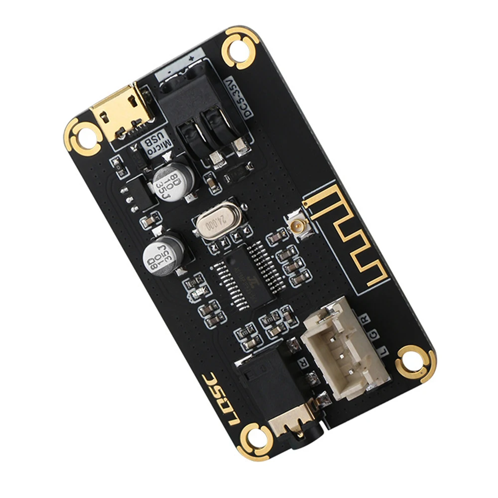 

Wireless Bluetooth-comptile Audio Receiver Board DIY Portable DC 5-35V Stereo Module MP3 Decoder Board Lossless Car Speaker