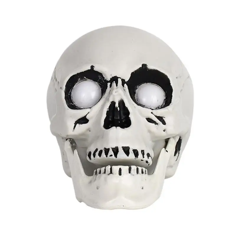 Halloween Solar Skull Hand Skeleton Arms Pathway Lights Solar Stakes Sound Effect Garden Stake Lights Halloween Lighted Skeleton