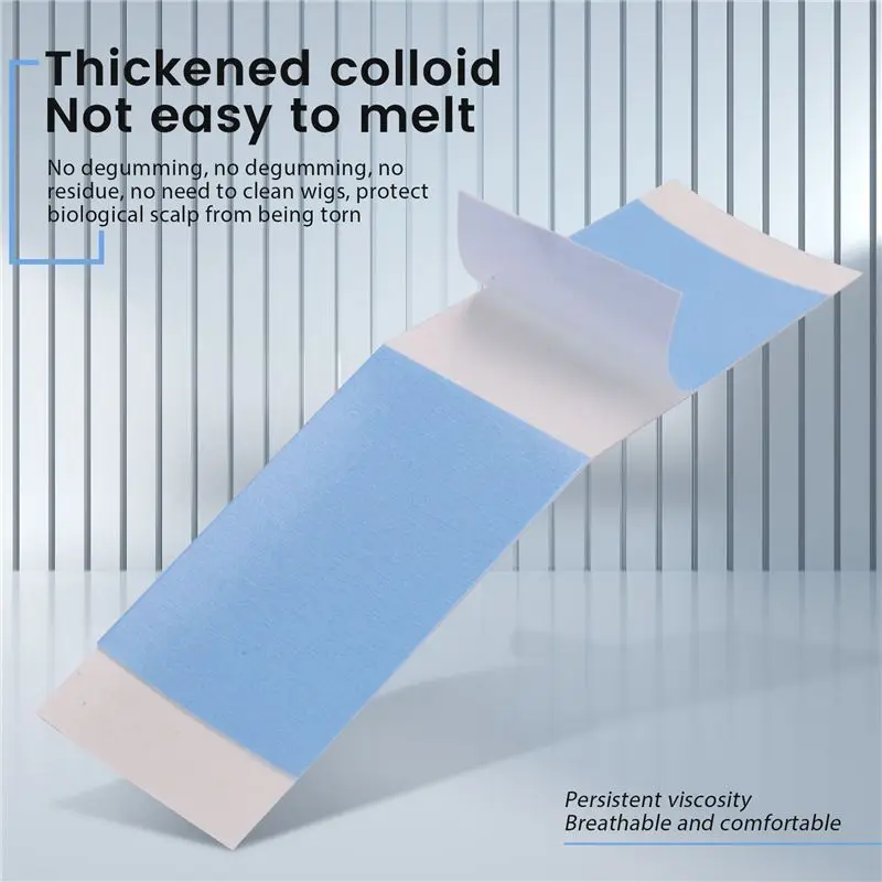 L16A-36Pcs/Lot 강력한 가발 테이프 양면 접착식 연장 헤어 테이프 스트립 투피/레이스 가발용 방수 필름 접착제