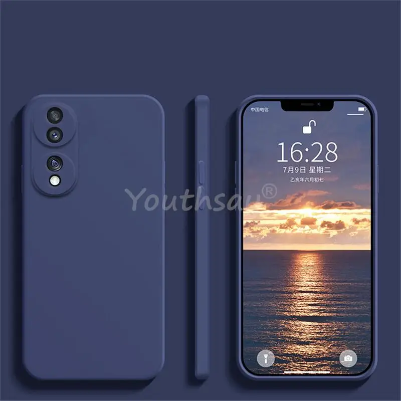 Für Honor 90 Hülle für Honor 90 70 Lite 50 Pro Hülle Silikon Plain Soft TPU Protector Gummi Handyhülle Honor 90 Cover – Detail 10