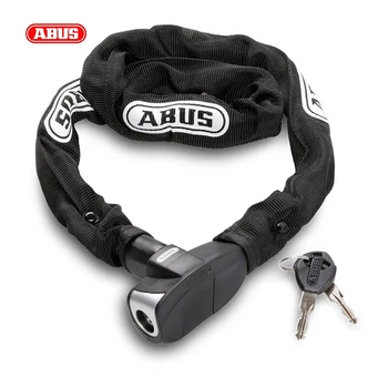 ABUS 자전거 5805 4 자리 암호 잠금 6800 키 잠금 장치, MTB 도로 자전거 도난 방지 체인 잠금 장치, 스쿠터 전자 자전거 사이클링 액세서리