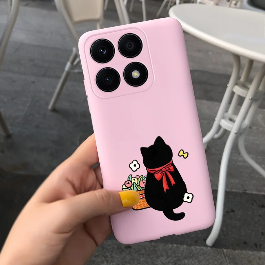 Daisy Flower Soft Silicone Phone Case Cover - Fashionable TPU Design