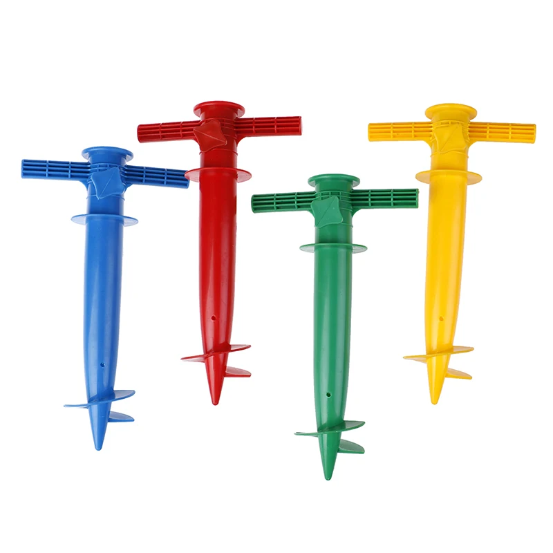 Umbrella Stand 1pc Adjustable Plastic Sun Beach Patio Sand Ground Fixing Tools
