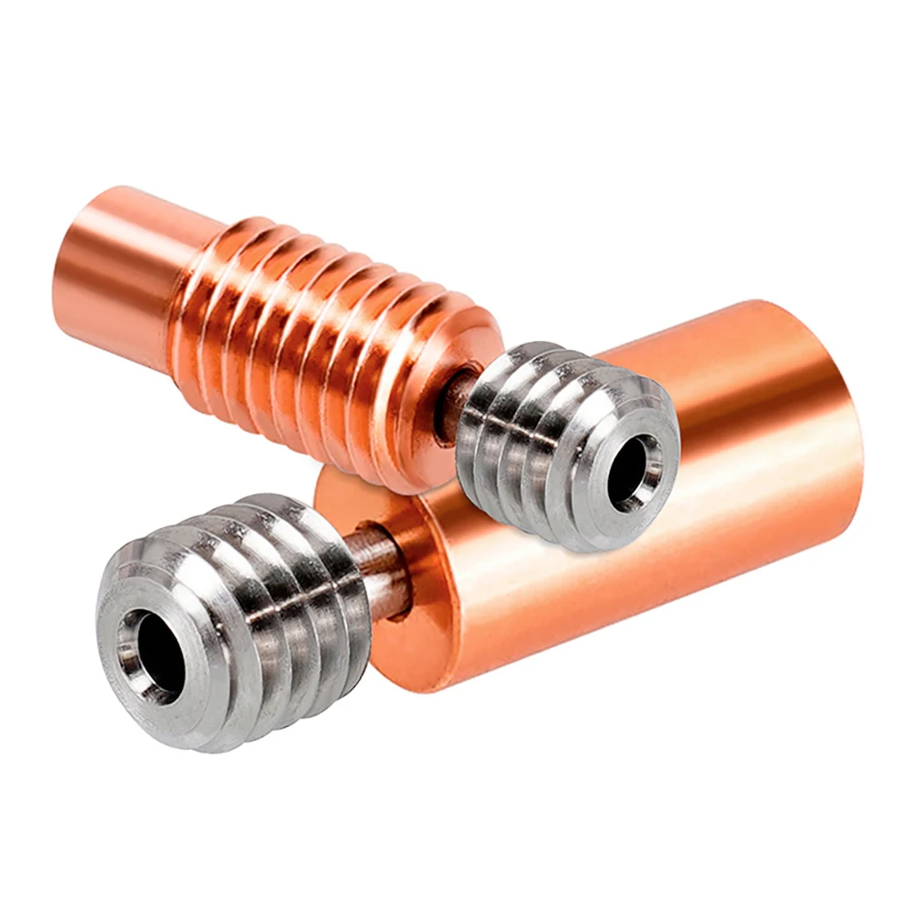 Suave All Metal Thread Garganta de liga de titânio E3D V6, M6, Peças