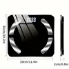 1pc Smart Charging Body Weight Scale - Digital Bathroom Scale with App Connectivity for Accurate Weight Measurement and Tracking 6
