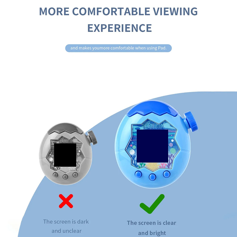 Screen Protector Film Scratch-Resistant Screen Size Film Ultra-Thin Game Console Film Compatible with Tamagotchi Paradise
