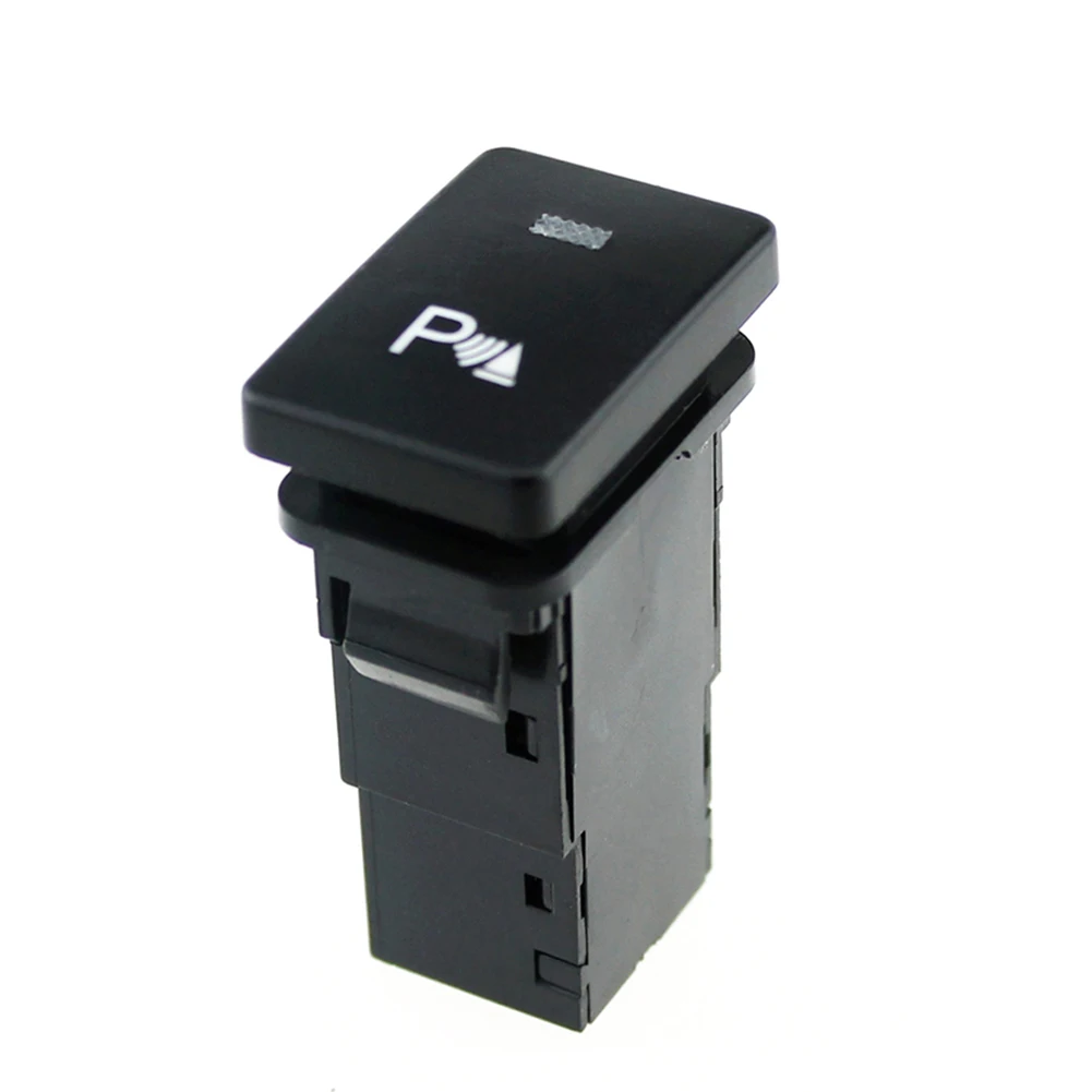 Parking Switch Button 12V Car Parking Button Switch Blue LED with 150mm Cable Auto Accessories for Toyota Camry Yaris Highlander