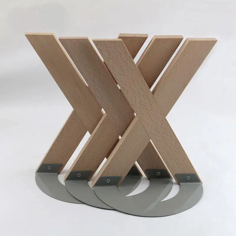 1 Pair Ins Nordic Style X-Shaped Solid Wood Bookends Retro Creativity Simplicity Tabletop Portable Book Storage Bookends bookend portable transparent 4 compartment book shelf bookends holder