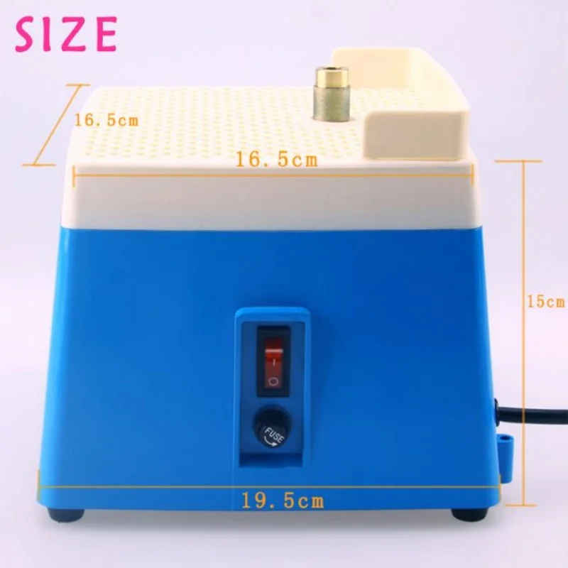 220V Portable Mini Stained Electric Grinder Diamond Glass Art Glass Grinding Tool Water Grinder Stone Grinding Polishing Machine 2