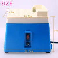 220V Portable Mini Stained Electric Grinder Diamond Glass Art Glass Grinding Tool Water Grinder Stone Grinding Polishing Machine 2