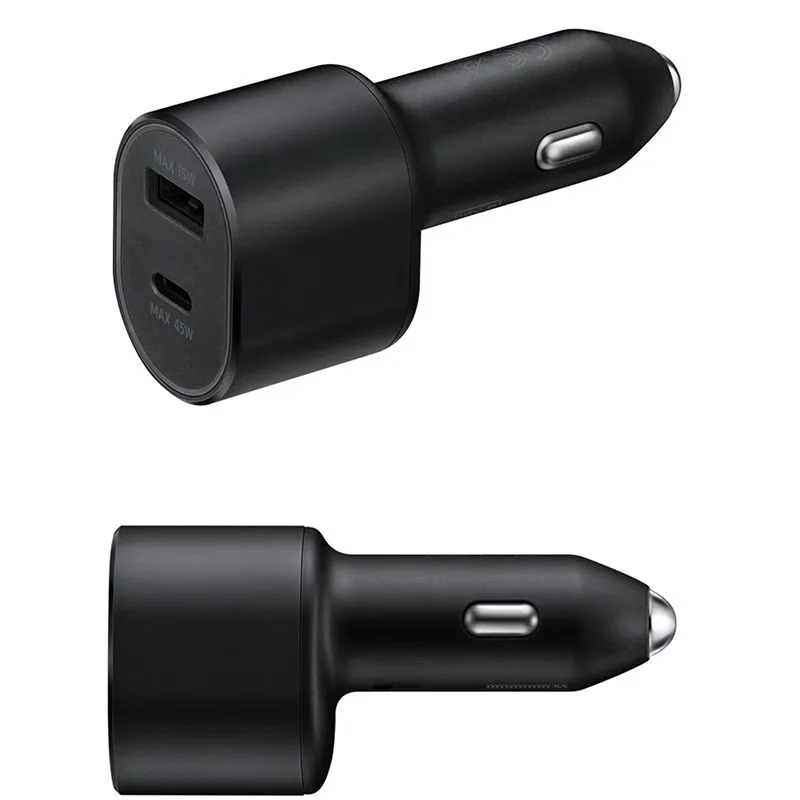 Car Charger Car Phone Charger 60W For Samsung Car Charger 1A1C Super Fast Charging Pd Usb C Auto Cargador 45w For Galaxy S24 S23 S22 S21 Note 20 Ultra A55 A54
