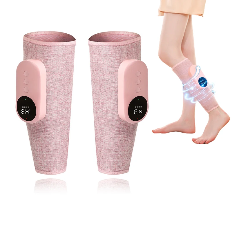 

Electric Leg Massager Wireless Air Compression Hot Compress Relief Pain Calf Muscle Fatigue Relax Massage Health Care Machine