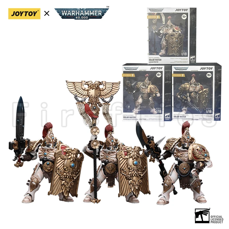JOYTOY 1/18 Warhammer 40K Adeptus Custodes Guardia Con Lancia Guardiana - Action Figure 12,6 Cm