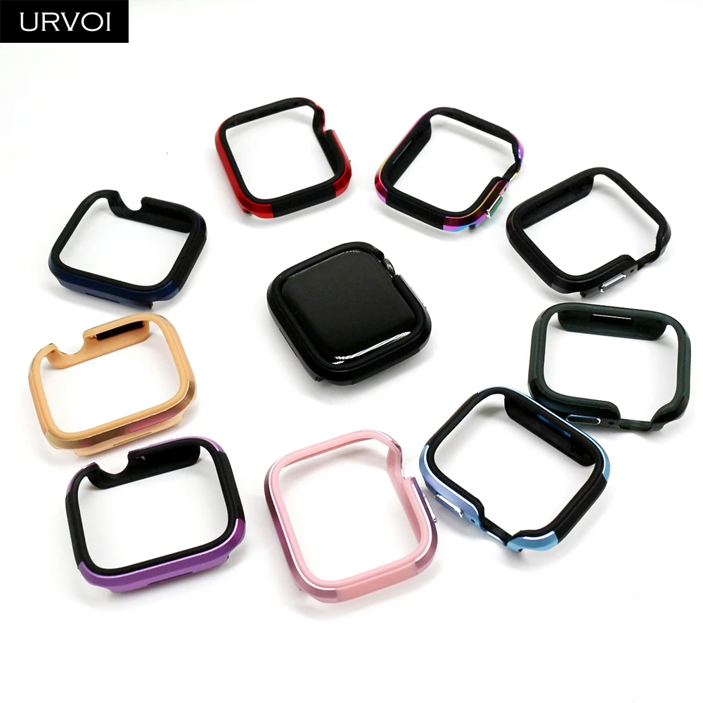 URVOI  ġ ȣ ø ̽, TPU + ˷̴ ձ Ŀ ,  , ÷Ǯ , ̿ġ 41mm, 45mm