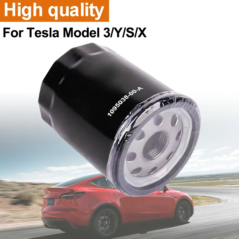Car Front Rear Drive Unit Engine Oil Filter 1095038-00-A For Tesla-21 Model 3-21 Model S/X Y car oil filter