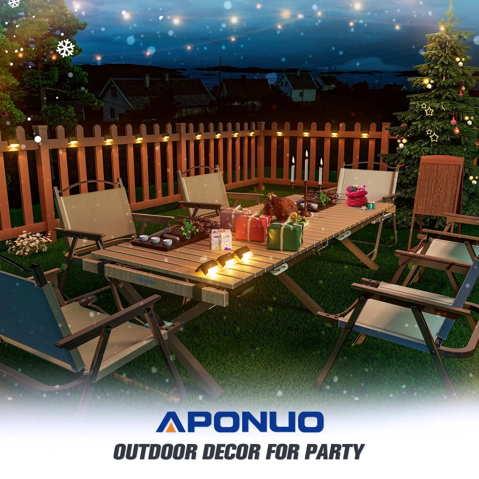 Solar-Stufen-Zaunleuchten für den Außenbereich, wasserdichte LED-Wegeleuchte für Terrasse, Treppen, Garten, Weg, Stufenzäune, Außen-Solarlampe 4