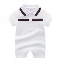 IURNXB Baby Romper Short Sleeve Boys Infant Gentleman Tuxedo Jumpsuit Newborn Outfit Playsuit 100% Cotton Kids Clothes 0-24M 1