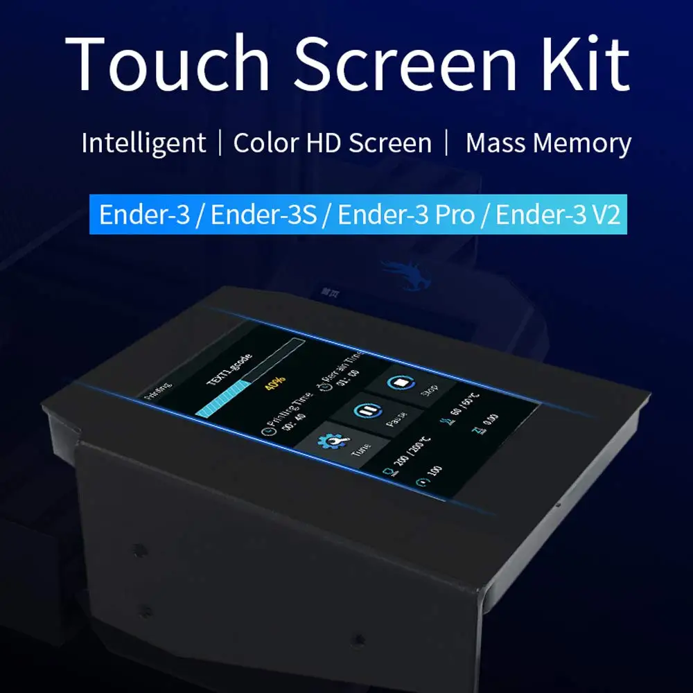 Oficial Creality Ender Kit Touch Screen 43 Atualização de Tela Lcd para Ender Ender3 v2 Ender-3 Pro Impressoras 3d - Imagem 2