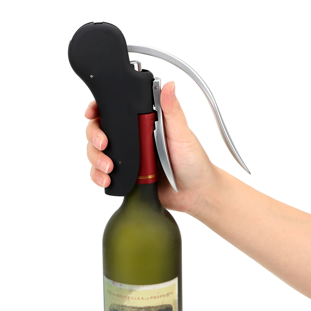 

Foil Cutter Wine Opener Wine Tool Set Bar Lever Corkscrew Convenient Cork Drill Lifter Kit Kitchen Accessories Bottle Openers