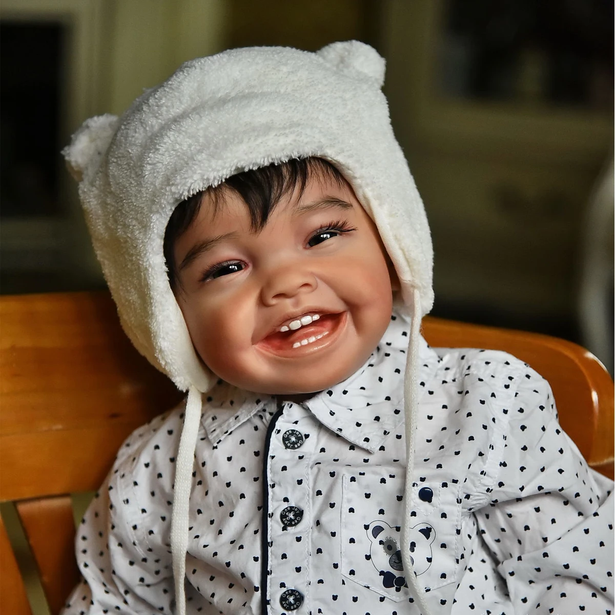 

Наборы кукол Реборн, 24 дюйма, Счастливый малыш мила, малыш, сделай сам, мягкое прикосновение к телу и глазам, аксессуары для кукол