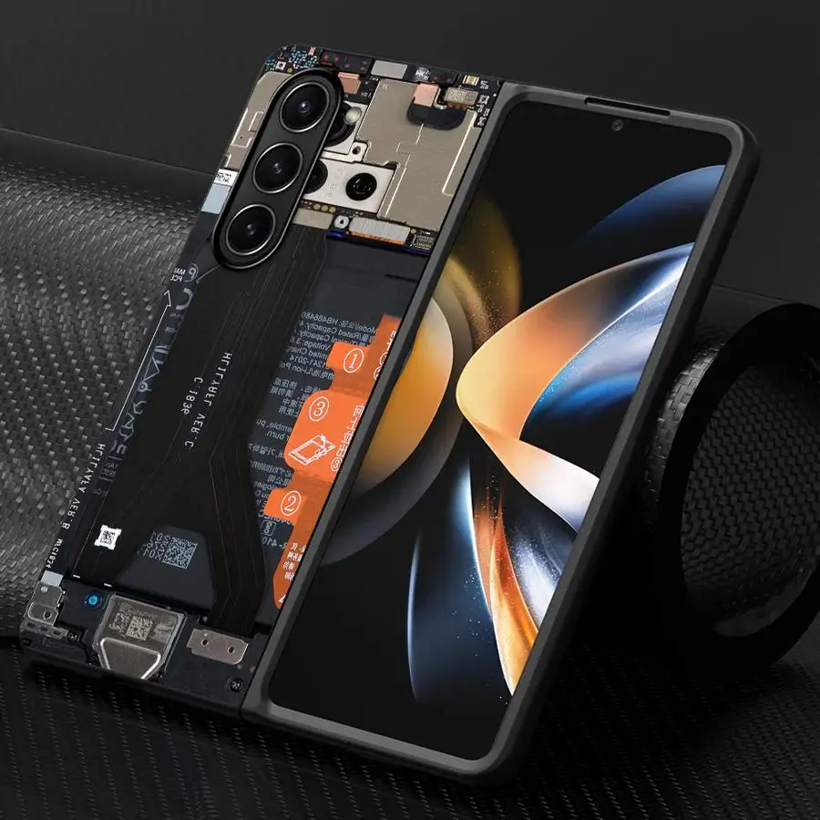 Creative Machine Design Back Phone Cover Case