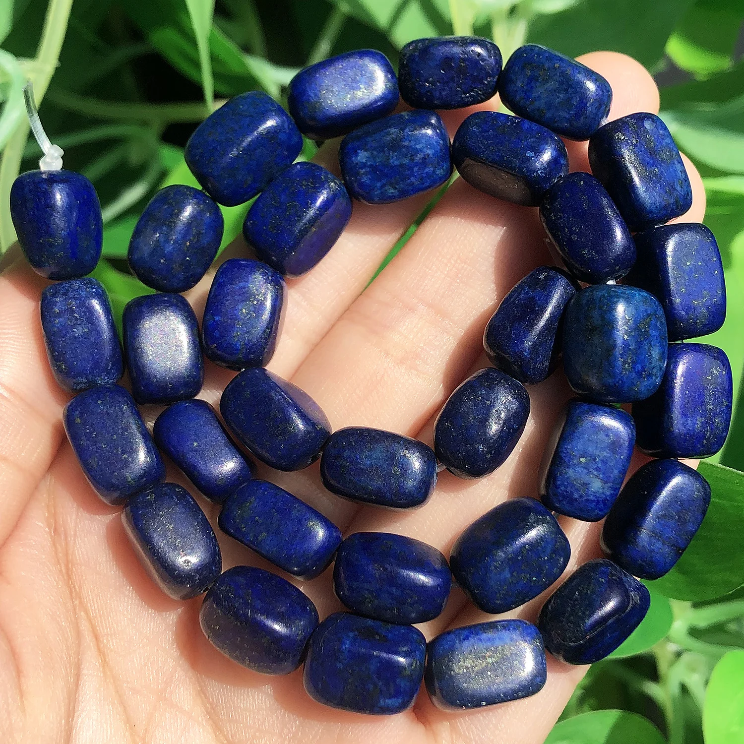 8x12mm Natuurlijke Blauwe Turkoois Rhodoniet Amazoniet Stenen Kralen Onregelmatige Rechthoek Armband Losse Kralen voor Sieraden DIY Maken – Detail 14