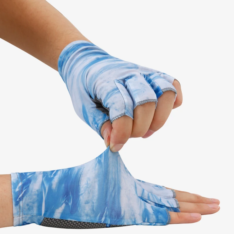 Fishing Gloves Half Finger Anti-slip Quick-drying Sun Protection Breathable Profession Summer Outdoor Fishing fishing gloves half finger gloves sunscreen gloves