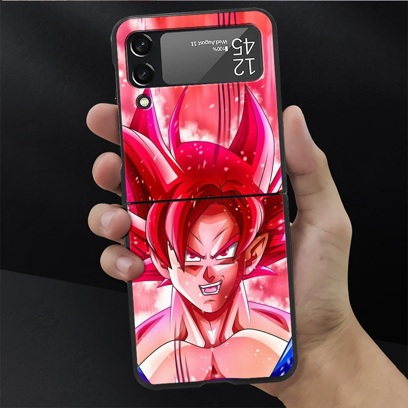 Goku Dragon Ball Samsung Galaxy Z Flip 3 5G Clear Case