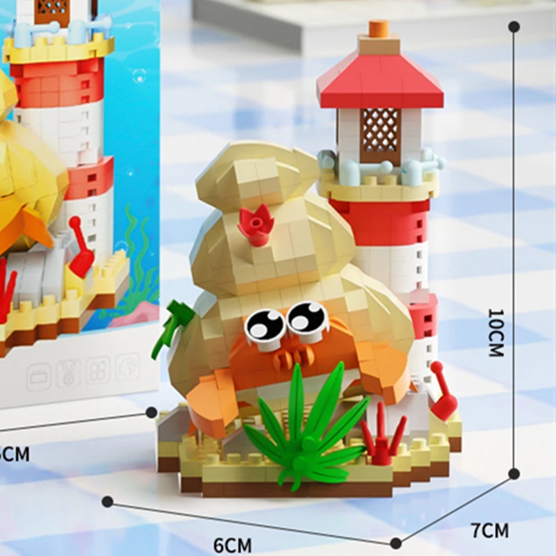 Insekt Tiere Figuren Set Mini Bausteine Spielzeug Montage 3D Konstruktor Micro Ziegel Für Kinder Jungen Geschenk Spielzeug – Detail 35