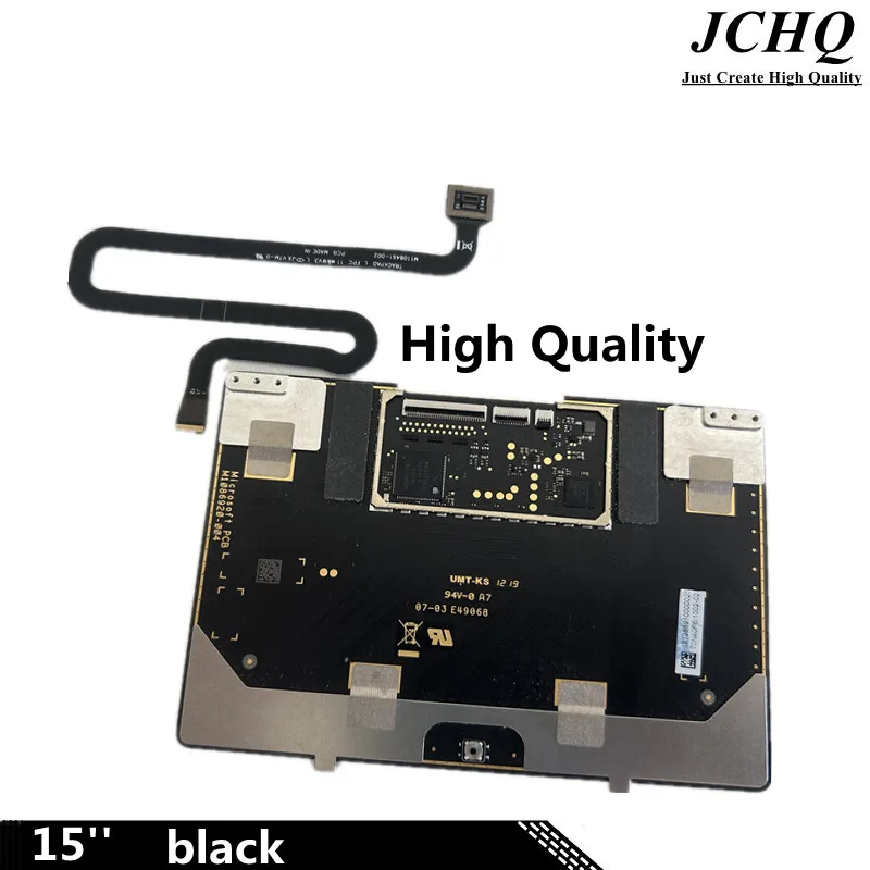 Original For Microsoft Surface Laptop 3 4 Touchpad 1867 1868 1872 1873 Trackpad and Flex Cable Black 15'' M1086920-004