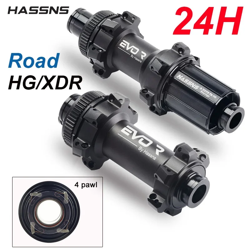 HASSNS 24홀 로드 허브 HG XDR 쓰루 액슬 12x142 12x100 그라블 ..